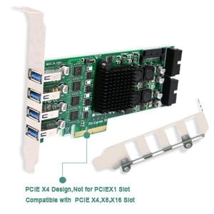 FebSmart FS-4C-U8S-Pro (4 Channel 8 Ports PCIE USB 3.0 Card) phần mềm