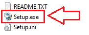 Mở thư mục này và nhấp đúp vào [Setup.exe]