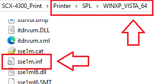 Tìm tệp sse1m.inf